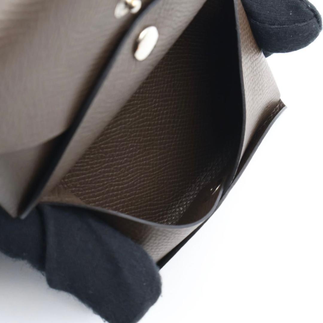 Hermes Calvi Duo Bifold Wallet Epsom Jiao Brown — view 7