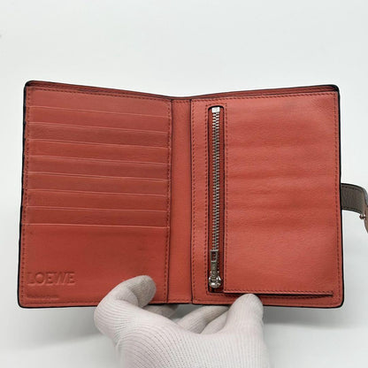 Loewe Vertical Wallet Bifold Anagram Bicolor — view 9