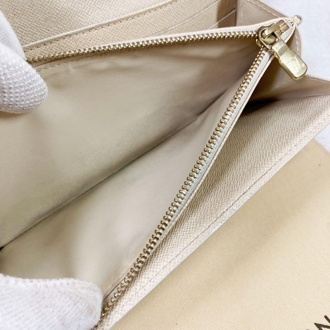 Louis Vuitton Portefeuille Sarah Damier Azure Long Wallet