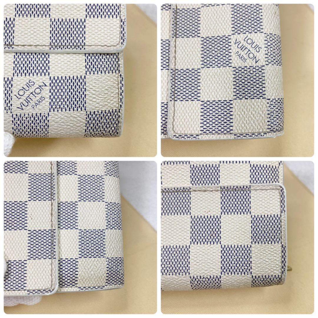 Louis Vuitton Portefeuille Sarah Damier Azure Long Wallet