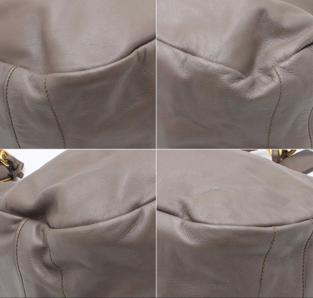 Prada Leather Oneshoulder Handbag — view 5