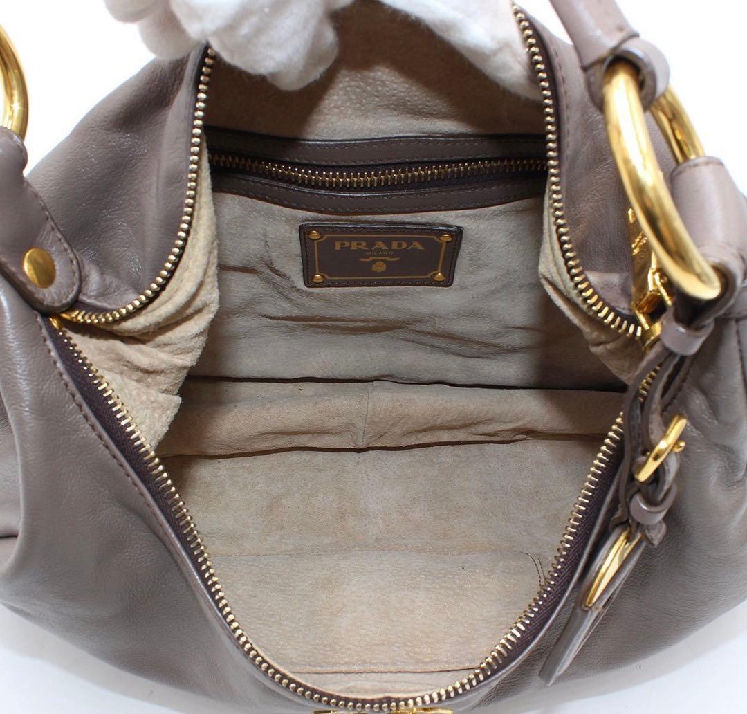 Prada Leather Oneshoulder Handbag — view 7