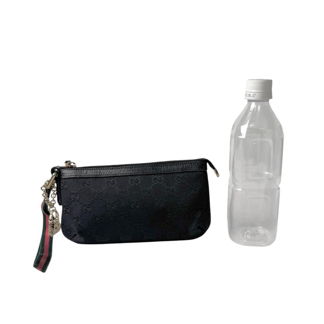 Gucci GG Canvas Pouch Sherry Line Charm — view 7