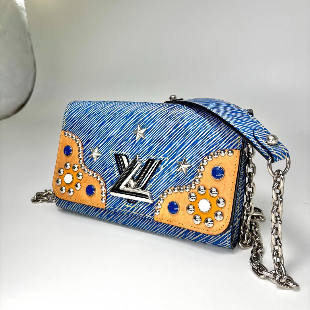 Louis Vuitton Epi Denim Twist Chain Shoulder — view 2
