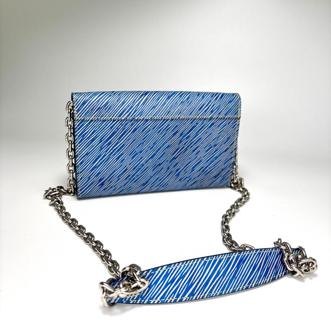 Louis Vuitton Epi Denim Twist Chain Shoulder — view 4