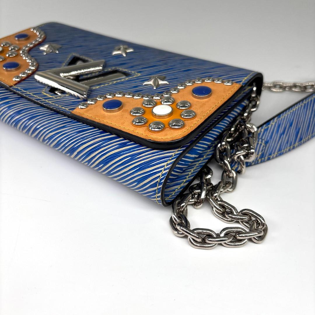 Louis Vuitton Epi Denim Twist Chain Shoulder — view 5