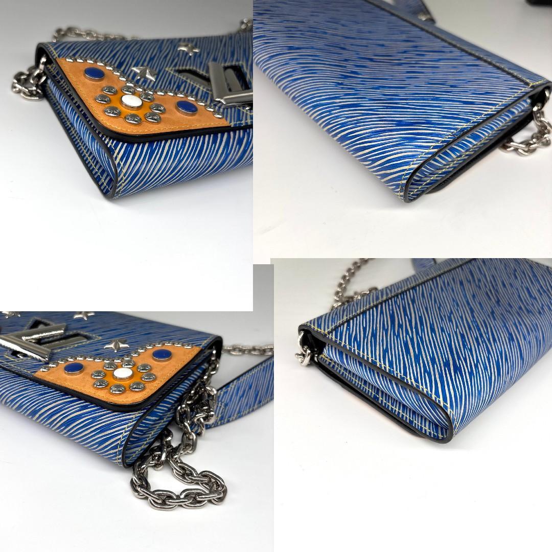 Louis Vuitton Epi Denim Twist Chain Shoulder — view 7
