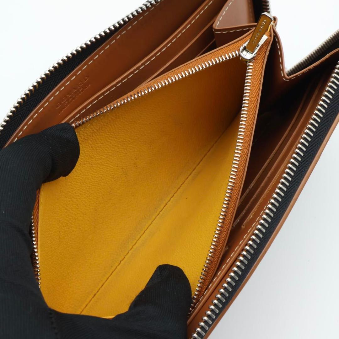Goyard Matignon GM Wallet Herringbone Black — view 5