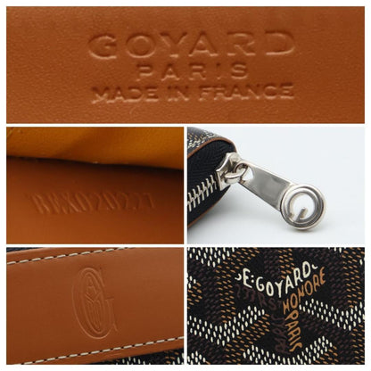 Goyard Matignon GM Wallet Herringbone Black — view 8