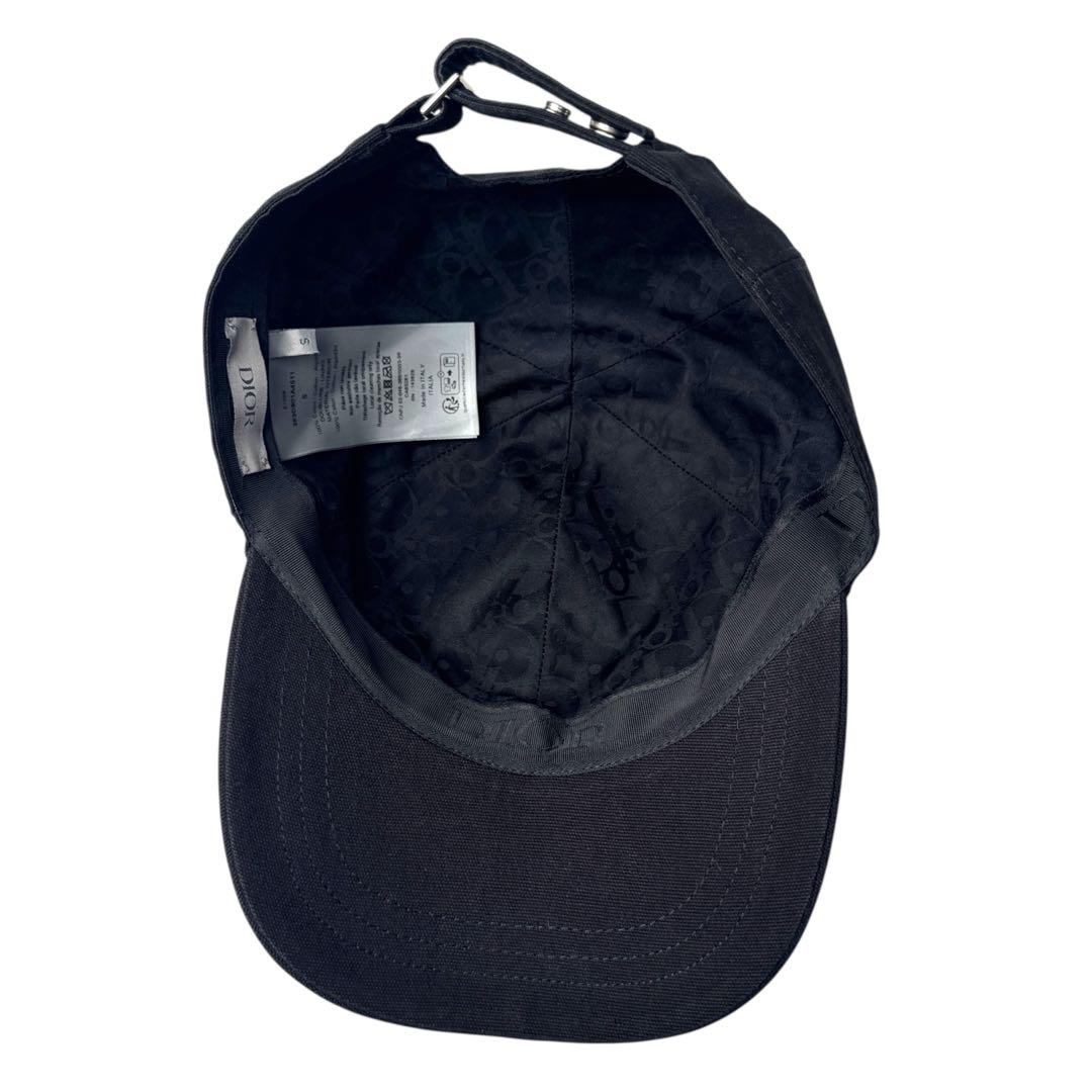 Dior CD Baseball Cap Black Hat — view 6