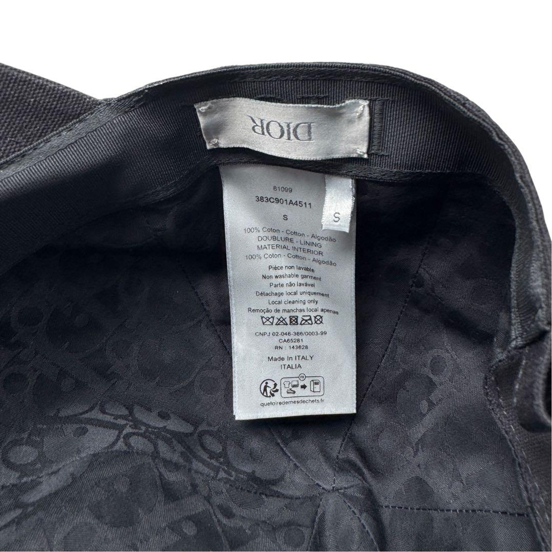 Dior CD Baseball Cap Black Hat — view 7
