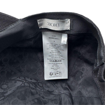 Dior CD Baseball Cap Black Hat — view 7