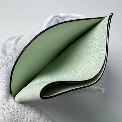Hermes Poisson Card Holder Chevremisol — view 7