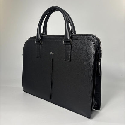 Dior Business Briefcase Black Handbag — view 2