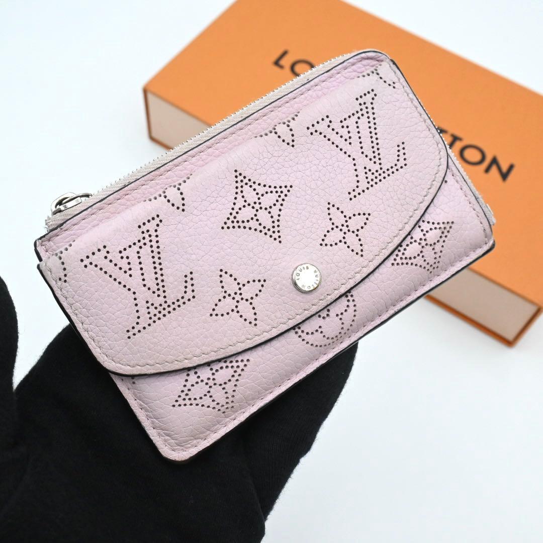 Louis Vuitton Monogram Mahina Recto Verso Coin Case