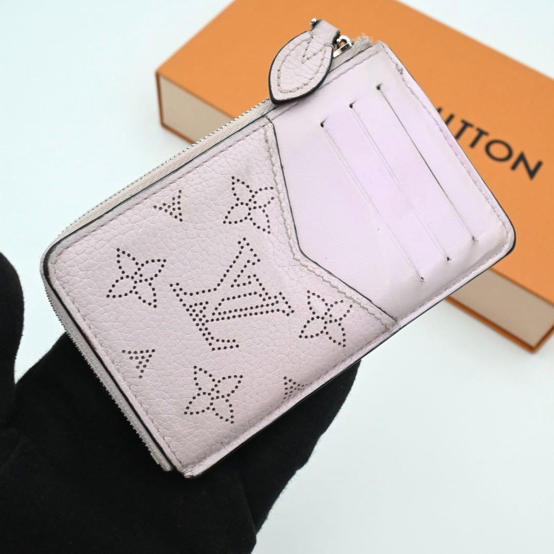 Louis Vuitton Monogram Mahina Recto Verso Coin Case — view 2