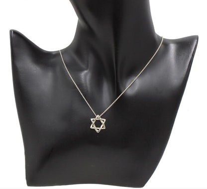 Tiffany & Co Star of David Chain Necklace — view 2