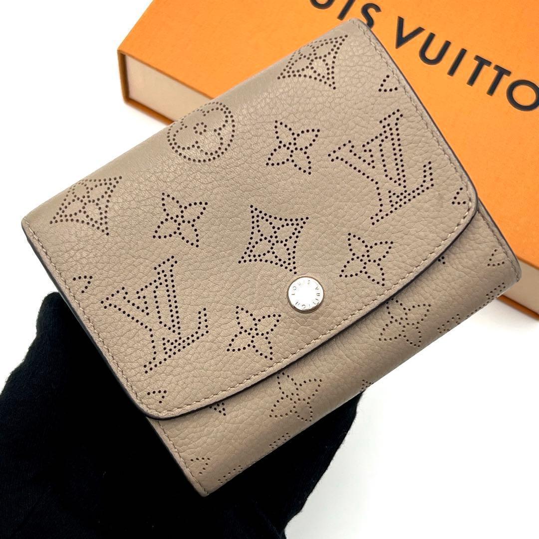Louis Vuitton Mahina Portefeuille Iris Compact Bifold Wallet Galle