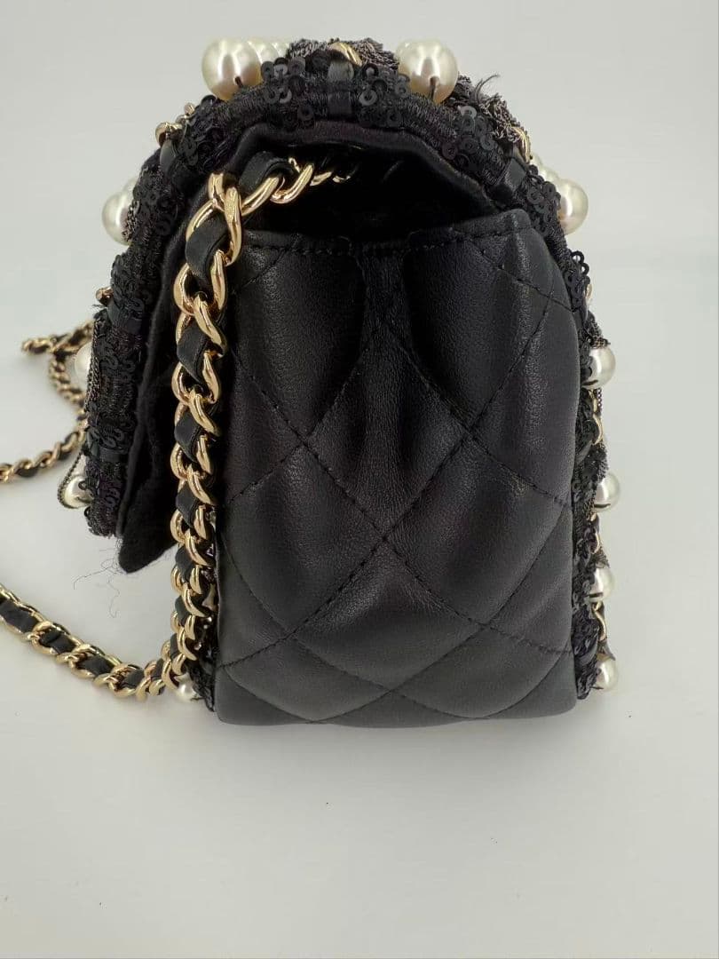 Chanel Pearl Mini Quilted — view 7