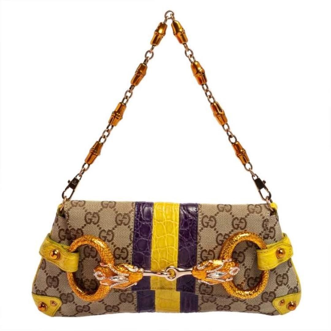Gucci Tom Ford Era Horsebit Serpent Chain Bag