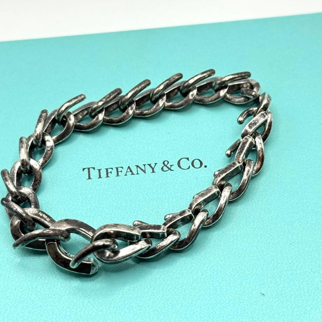 Tiffany & Co Bracelet Forge Oxidized Chain 20 Pieces — view 2