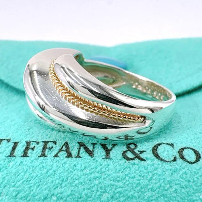 Tiffany & Co Twisted Rope Combi Size 135 925 Silver