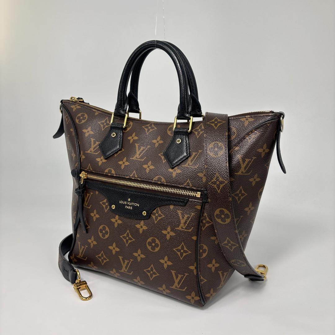 Louis Vuitton Monogram Macassar Tournelle PM Handbag — view 2