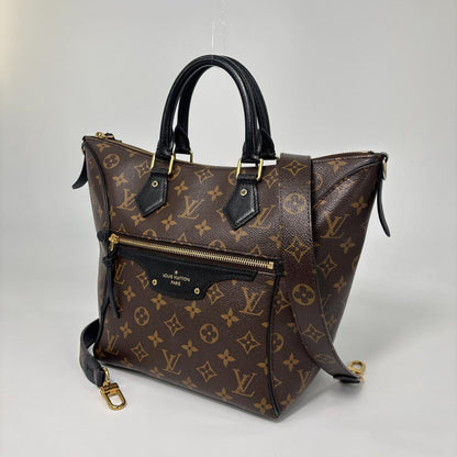 Louis Vuitton Monogram Macassar Tournelle PM Handbag — view 2