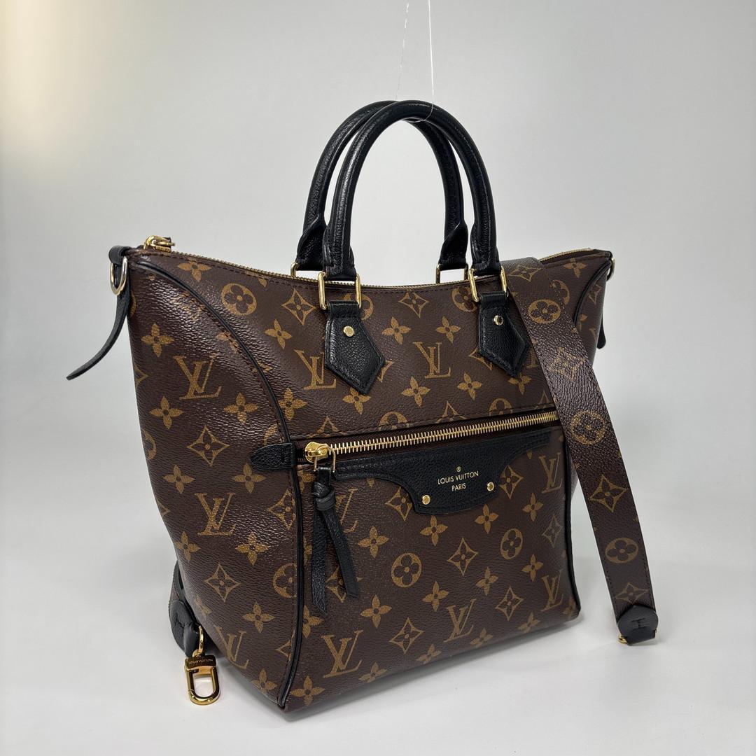 Louis Vuitton Monogram Macassar Tournelle PM Handbag — view 3