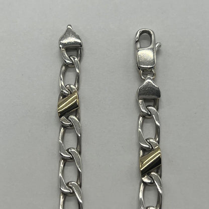 Tiffany & Co. Figaro Chain Bracelet YG