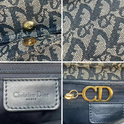DIOR Trotter Canvas Saddle Bag Hb04527