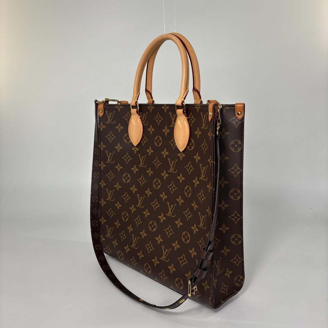 Louis Vuitton Monogram Sac Plat PM Tote Bag — view 2