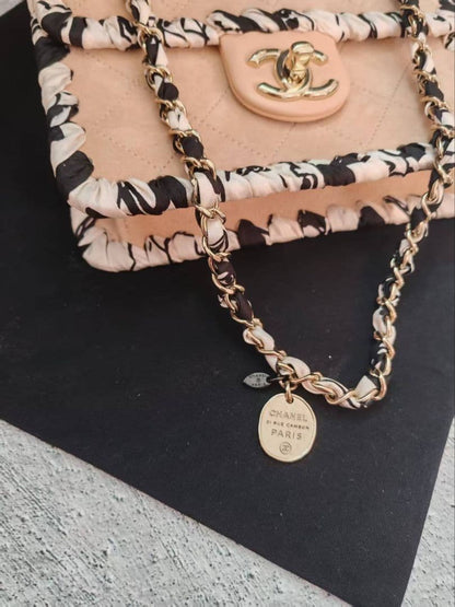 Chanel Suede Ribbon Mini Flap Bag Pink — view 2