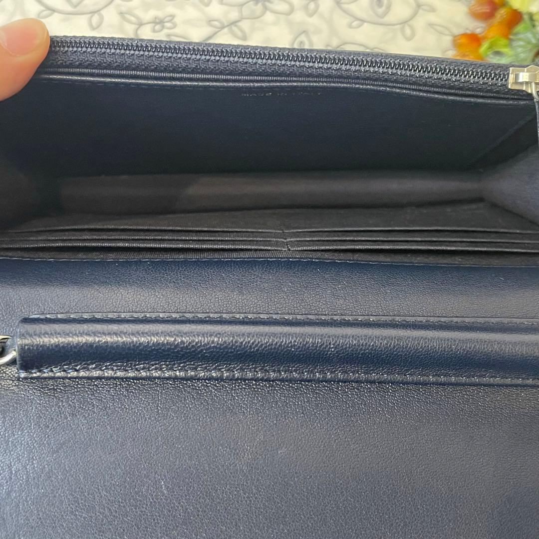 Chanel Chain Wallet Half Coco Lambskin — view 9