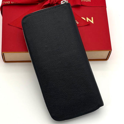 Louis Vuitton Wallet Taiga Zippy with IC Vertical Navy — view 2