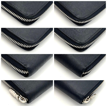 Louis Vuitton Wallet Taiga Zippy with IC Vertical Navy — view 8
