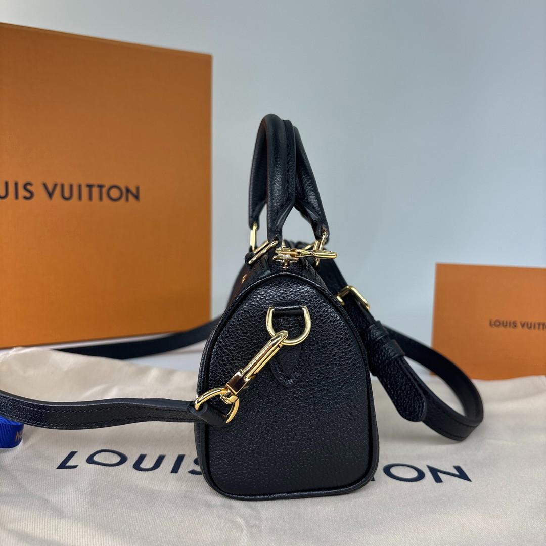 Louis Vuitton Monogram Empreinte Nano Speedy Handbag — view 4