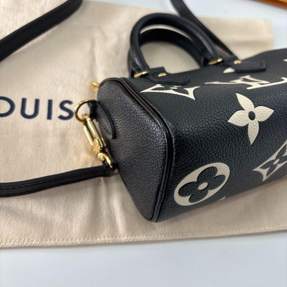 Louis Vuitton Monogram Empreinte Nano Speedy Handbag — view 8