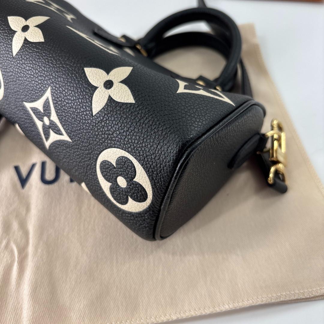 Louis Vuitton Monogram Empreinte Nano Speedy Handbag — view 9