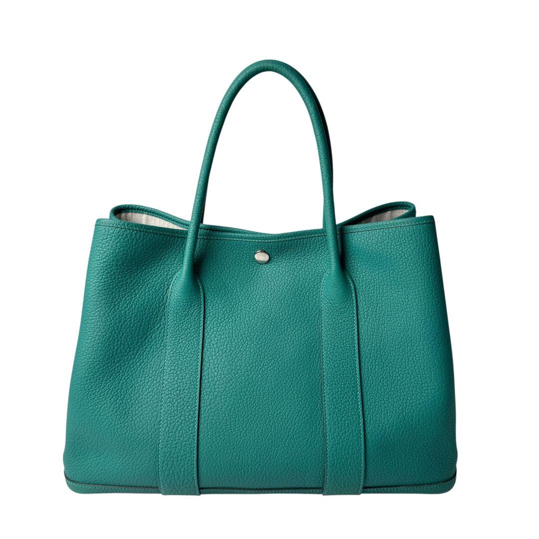 Hermes Garden Party PM 36 Malachite — view 3