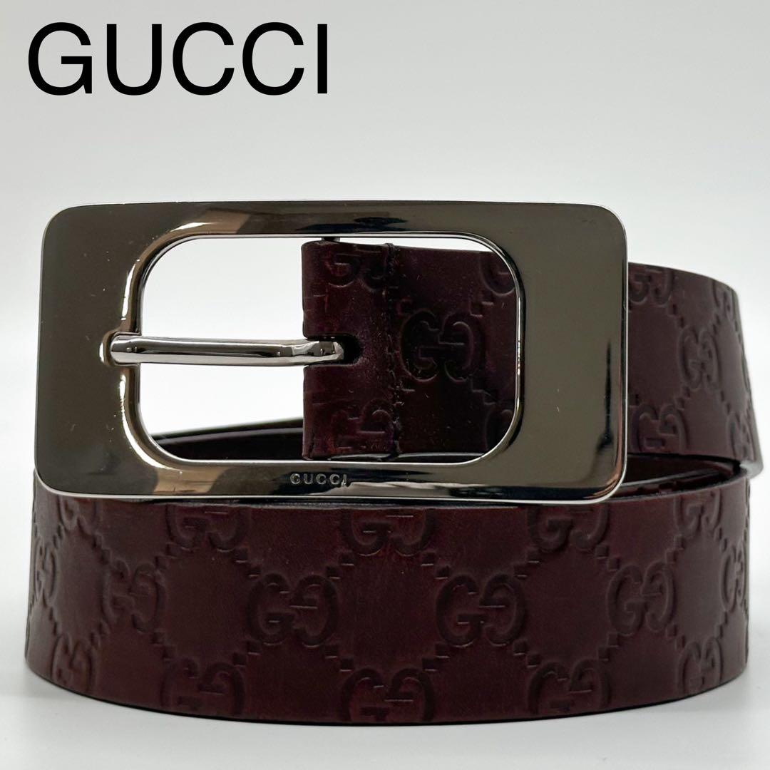 Gucci Era Vintage GG Belt Brown