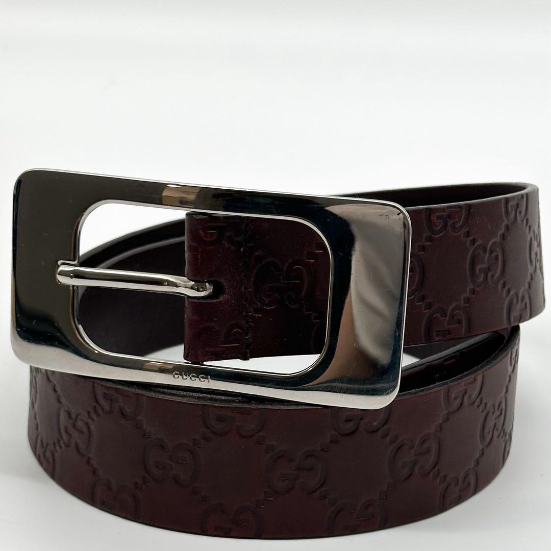 Gucci Era Vintage GG Belt Brown — view 2