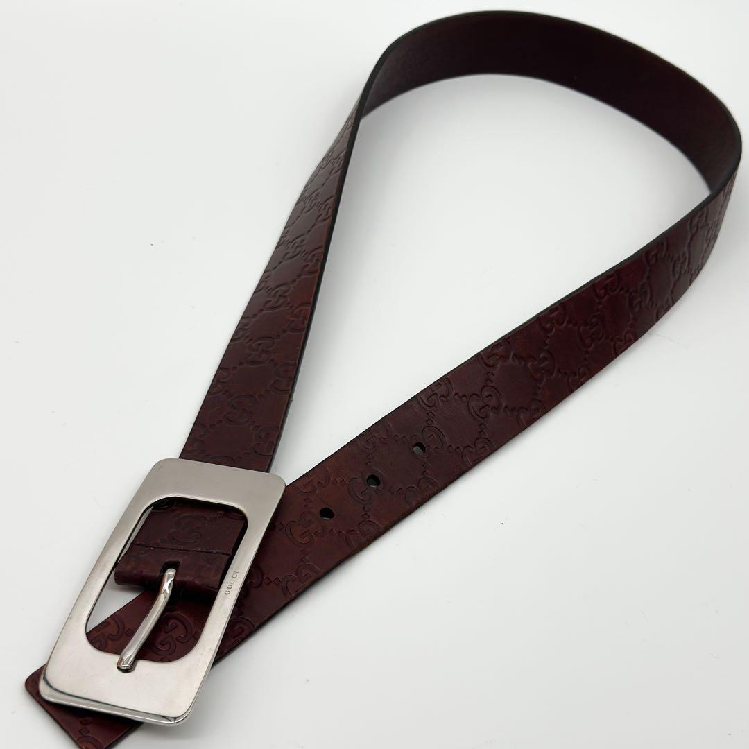 Gucci Era Vintage GG Belt Brown — view 4