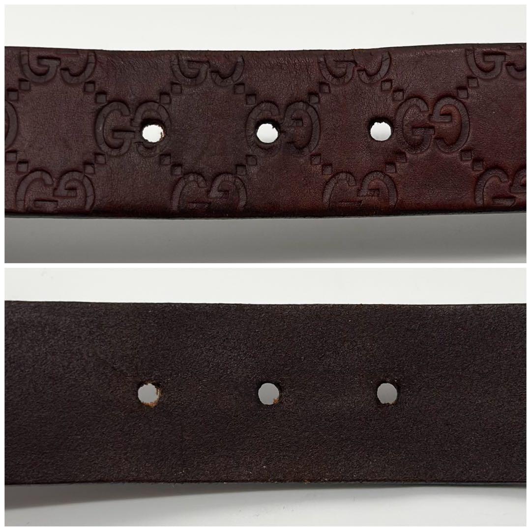 Gucci Era Vintage GG Belt Brown — view 7