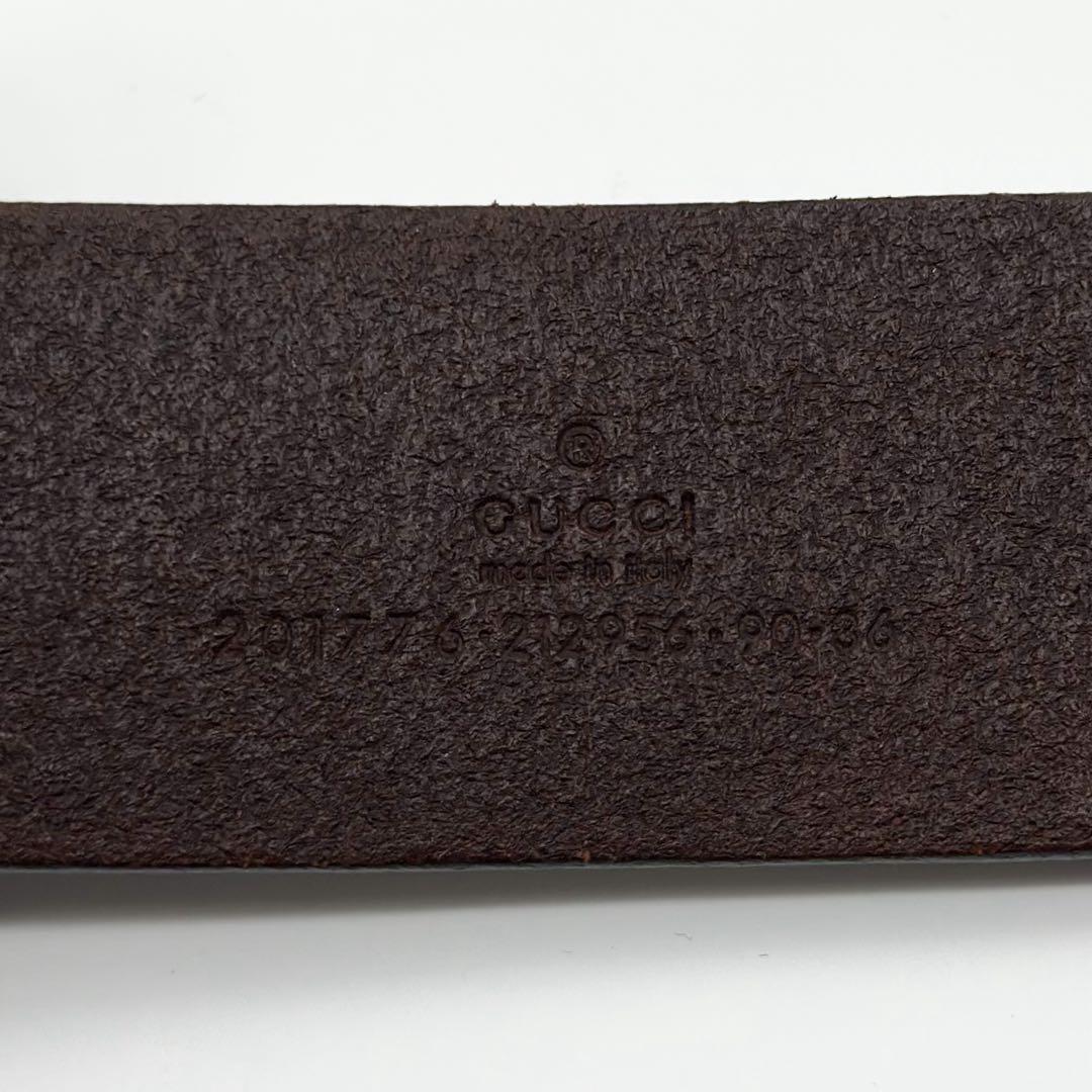 Gucci Era Vintage GG Belt Brown — view 8