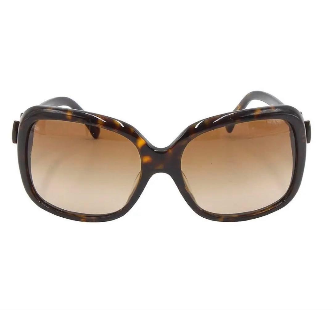 Chanel Side Ribbon Tortoiseshell Sunglasses Eyewear — view 2