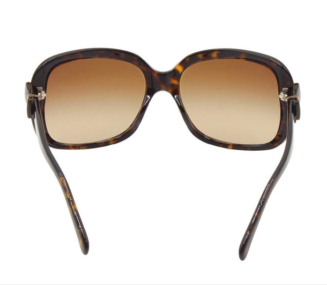 Chanel Side Ribbon Tortoiseshell Sunglasses Eyewear — view 4