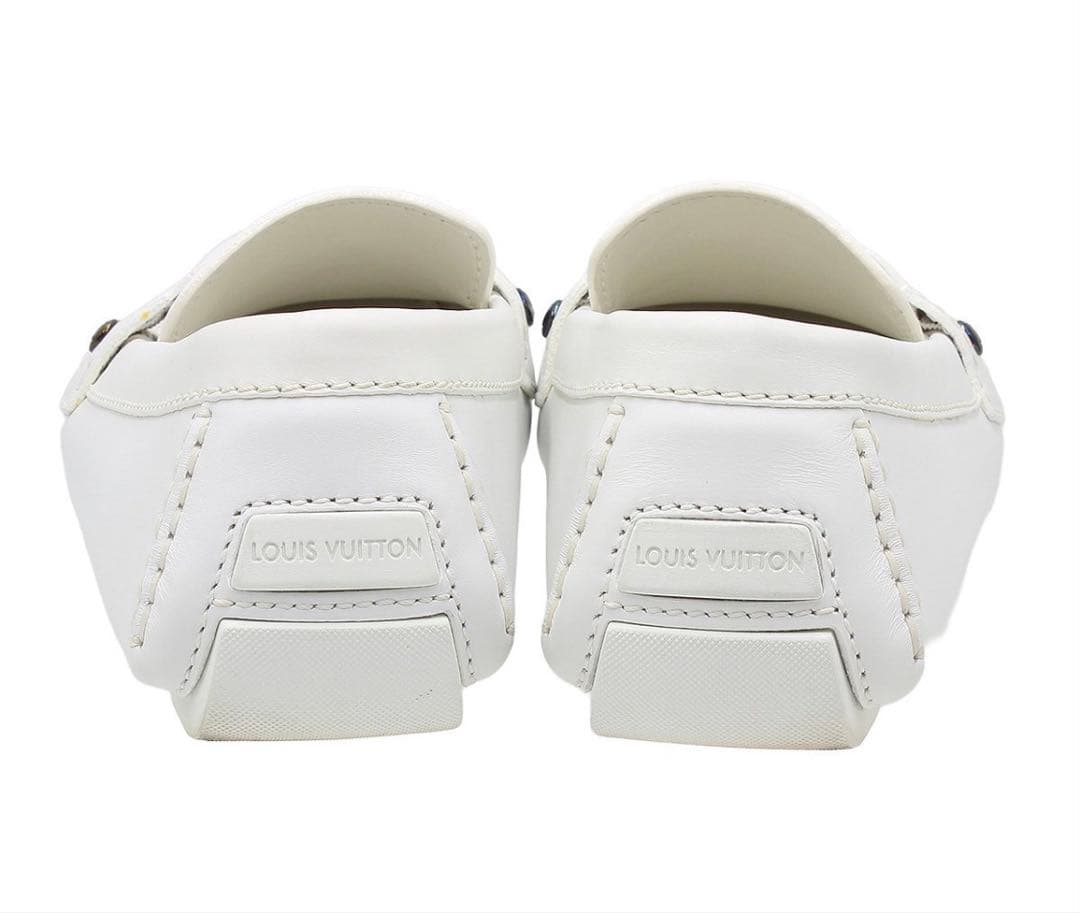 Louis Vuitton Monte Carlo Leather Driving Shoes — view 3