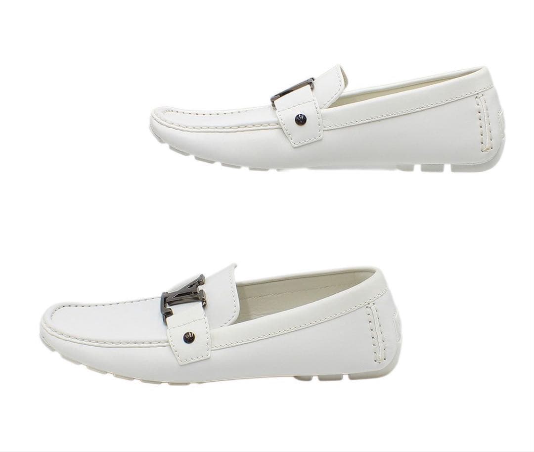 Louis Vuitton Monte Carlo Leather Driving Shoes — view 6