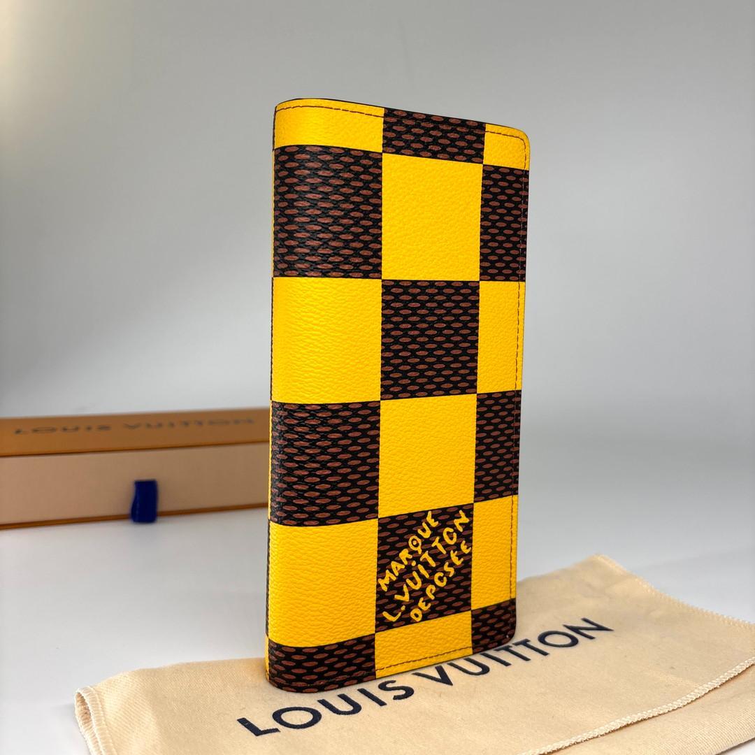 Louis Vuitton Damier Pop Portefeuille Brazza NM Wallet — view 3